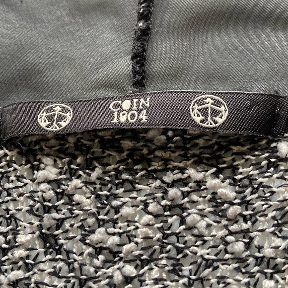 Coin 1804 Sheer Sweater Cardigan Sz XL - Picture 9 of 10